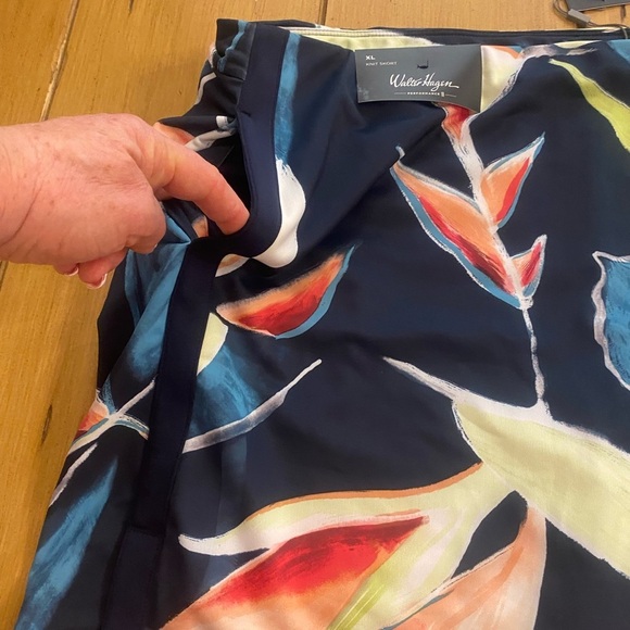 Walter Hayden Women’s Golf Skort Birds of Paradise Pockets New Size XL - Picture 5 of 11
